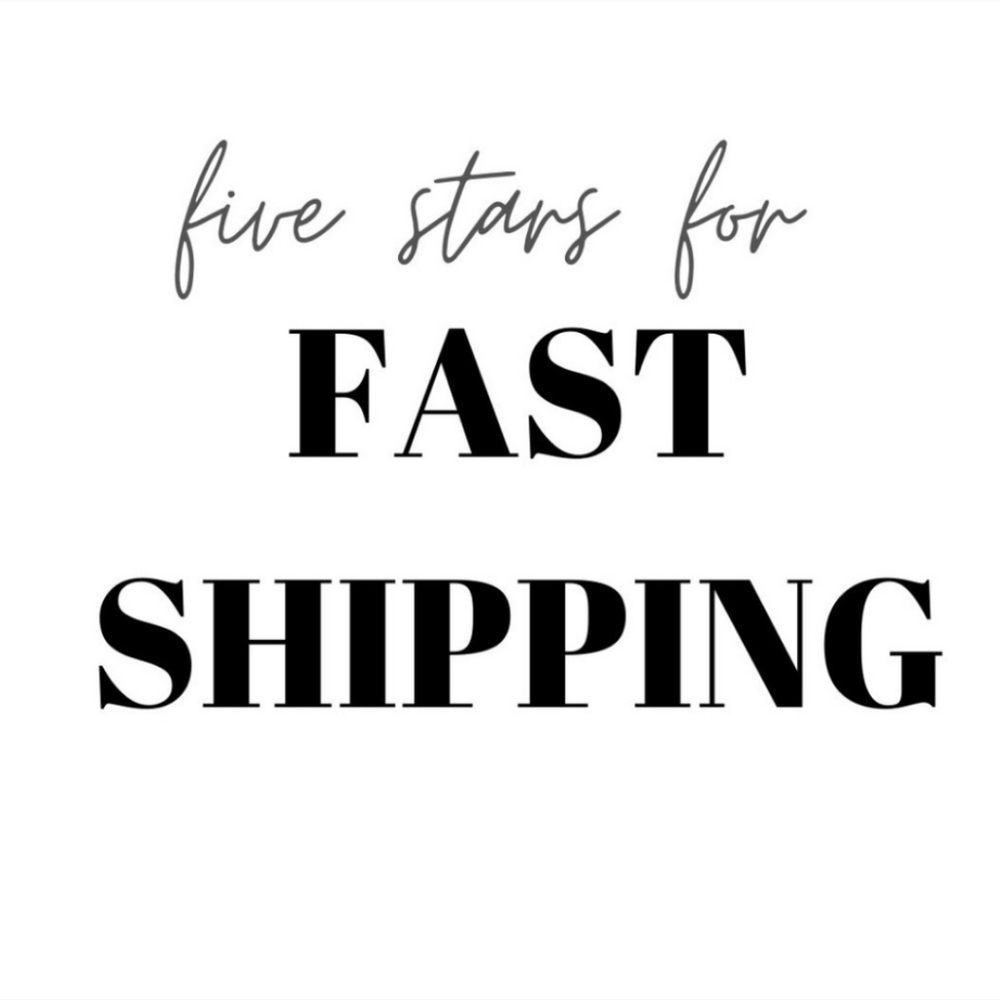 Fast Shipping!!!